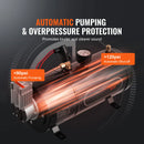 SucceBuy 12V Air Compressor with Tank 0.8 Gal Train Horn Air Compressor 120 psi Working Pressure Onboard Air Compressor System