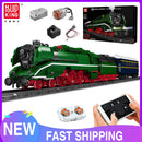 MOULD KING 12007 Technik Auto Spielzeug Das APP&RC Motorisierte BR18 201 Deutsche Expresszug Modell Bausteine Ziegel Kindergeschenk