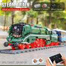 MOULD KING 12007 Technik Auto Spielzeug Das APP&RC Motorisierte BR18 201 Deutsche Expresszug Modell Bausteine Ziegel Kindergeschenk