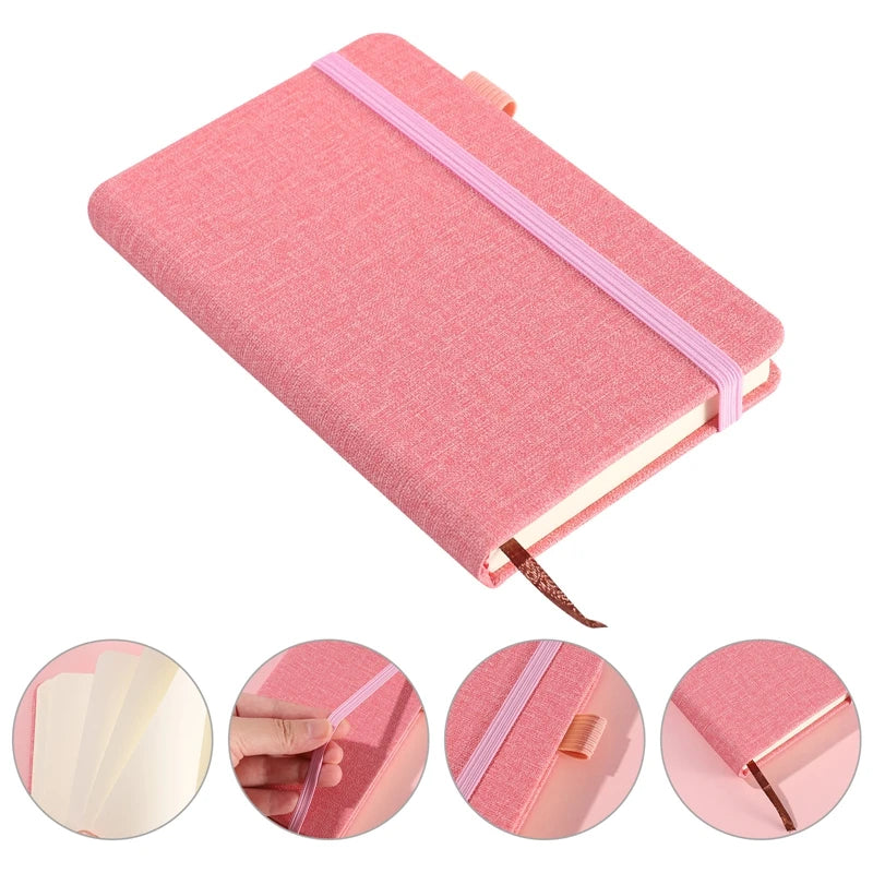 A6 Mini Notebook Portable Pocket Notepad Memo Diary PlannerWriting Paper for Students School Office Supplies