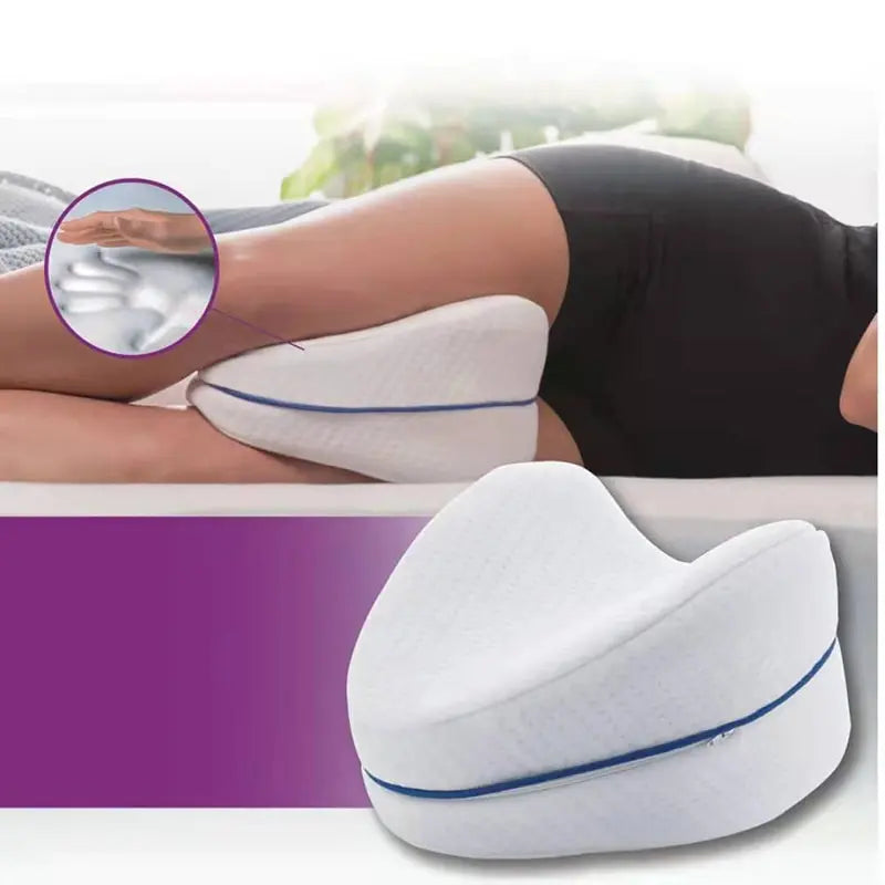 Orthopedic Pillow Back Hip Body Joint Pain Relief Thigh Leg Orthopedic Sciatica Pad Cushion Home Memory Foam Cotton Leg Pillow