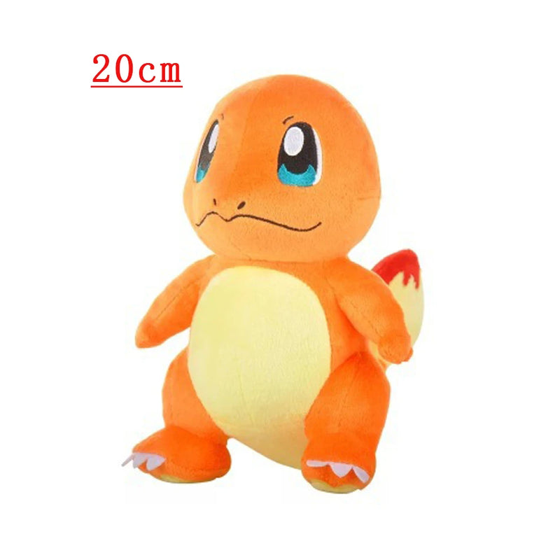 TAKARA TOMY Pokemon 17~25cm Pikachu Plush Toys Stuffed Toys Japan Movie Charmander Anime Dolls Christmas Birthday Gifts for Kids