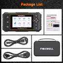 FOXWELL NT650 PRO Car ABS SRS Code Reader OBD2 Diagnostic Tool EPB OIL DPF TPMS 25+ Reset OBD2 Automotive Scanner Free Update