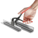 3-Piece Hand Seamers Sheet Metal Tools Sheet Metal Bending Pliers Set Straight 45° & 90° Metal Bender Tool