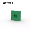 20Pcs MOC Parts 87580 Plate Special 2 x 2 Compatible Bricks DIY Assmble Building Blocks Particle Kid Puzzle Brain Toy Gift