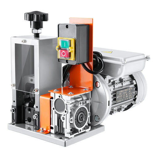 VEVOR Electric Wire Stripping Machine 1.5-25mm Cable Stripper 180W 60ft/min 3 Feeding Holes Wire Peeler Scrap Copper Recycle