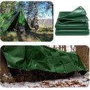 PVC Tarpaulin Rainproof Cloth Shade Sails 400g/㎡ Tent Garden Plant Canopy Truck Canopy Outdoor Waterproof Shading Sail Sunshade
