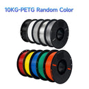 10/5kg PETG Filament For 3D Printer Plastic Material 22LBS 1.75mm Non-Toxic Eco-Friendly PETG 3D Filament Consumables for Ender