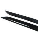MagicKit Gloss Black Side Extension Skirt For BMW 3 Series G20 G28 M-Sport Bumper 2019-2020 Auto Modification Part