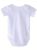 DIY YOUR DESIGN OR LOGO Newborn Bodysuit Short Sleeve Jumpsuit Breathable Casual Harajuku Simple CUSTOM TEXT Baby Romper 2025