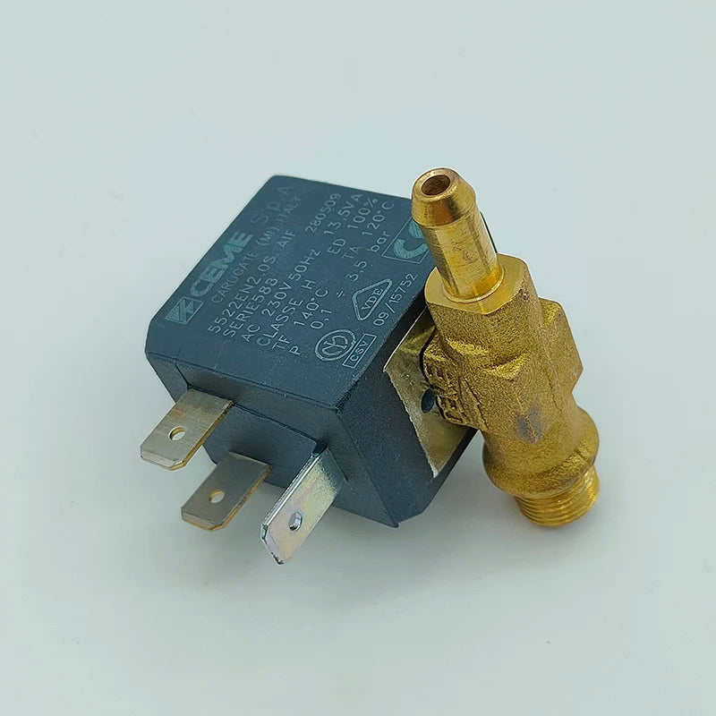 Italy CEME SERIE 588 AC 220V 230V Electric Brass Solenoid Valve Normally Closed Steam Iron Gas Hot Water Flow Control Valve