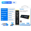 ORICO Y20M M.2 SATA SSD 1TB 2TB 4TB M.2 NGFF SSD 500MB/S M.2 2280 Ngff Sata B & M Key Solid State Festplatte für Desktop Laptop