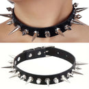 Punk Gothic Style PU Leather Faux Jewelry Collar Bracelet Bangle Bracelet,Male Female Lover Necklace Holiday Party Costume