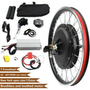 20inch Electric Bicycle Rear Wheel Conversion Kit 48V 1000W Brushless Toothed Motor Hub with LCD Display for 20inch Bike E-Bike