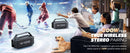 The Thunder Peak | 100W Portable Deep-Bass Bluetooth Speaker, IPX6 Waterproof