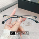 JMISUS 2025 New Arrivals Square Prescription Glasses Men Business Progressive Eyewear Plastic steel Custom Optical Eyeglasses