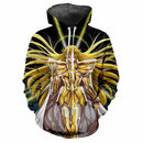 Saint Seiya Classic 3D Harajuku Bedruckt Cartoon Anime Cool Mode Avantgarde Männer Frauen Weicher Bequemer Trendiger Hoodie Top