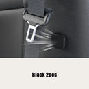 Suede Magnetic Suction Car Seat Belt Fixing Clips Auto Belt Holder Stabilizer Fastener Adjustable Clip Seatbelt Stopper