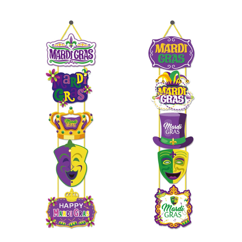 Sweet Donuts Party Decorations Wall Backdrops Hanging Banner Door Couplet Decoration Birthday Baby Shower Party Supplies