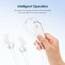 Microcurrent RF Massage Eye Mask Hydrogel Eye Patches Hot Massage EMS Eye Massage Device Reduce Wrinkles Puffiness Dark Circles