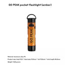 Gopeak Pocket Mini Flashlight Outdoor Key Clip Cap Ambient Led Long Endurance Disaster Relief Emergency 5050 Small Light