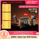 DDPAI Z90 Master 4K+4K Dual Car Dashcam Front and Rear Dual HDR Dash Cam GPS ADAS Parking Night Vision Camera DVR Video Recorder