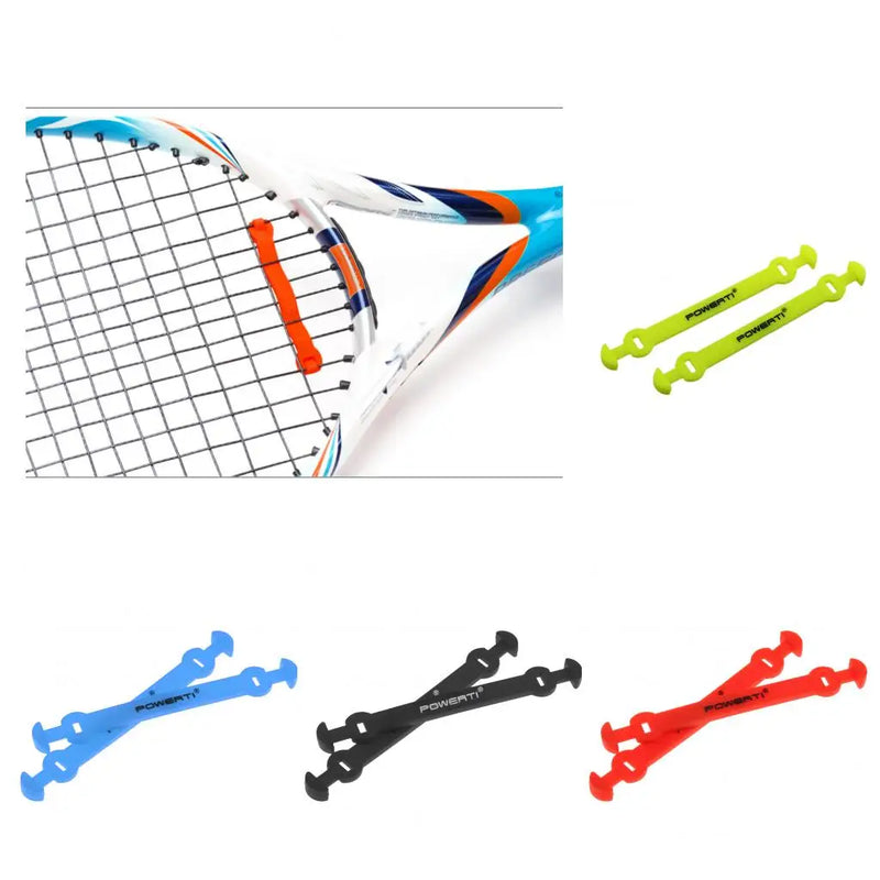 Set of 2 Long Tennis Squash Racket Vibration Dampeners Shock Absorber Shockproof Damper