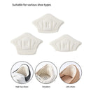 6pair/12pcs Anti-wear Feet Pads Lightweight For Sport Shoes Adjustable Size  Back Sticker Antiwear Feet Pad Cushion Insole Heel