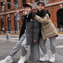 OASHTH Children down jacket winter new boys and girls thick long warm coat windproof waterproof clothes