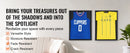 SucceBuy Jersey Display / Sports Card Display Frame Case, Large Lockable Sport Shadow Box, 98% UV Protection PC Glass & Hangers