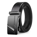 1pc Men's Belt Leather Belt Metal Automatic Buckle Brand Luxury Business Fashion Design Waist Belt for Men Strap Male Jeans Belt