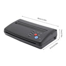 Tattoo-Transfer Schablonendrucker 220V Kopiergerät Effektive Scanbreite: 21cm A4, Schwarz