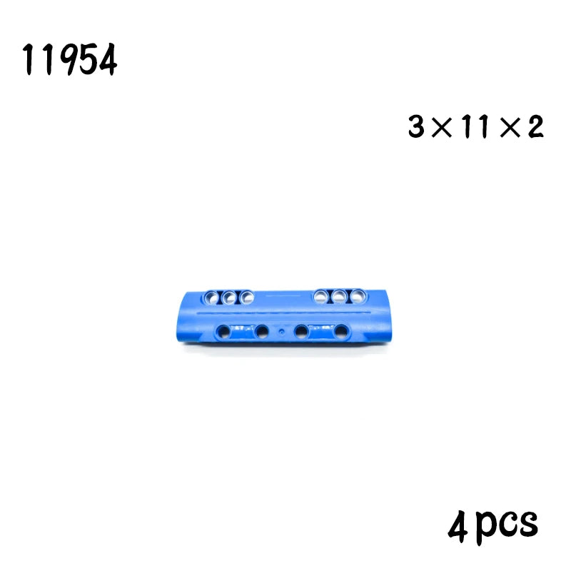 NEW Technical Panel Plate DIY Mechanical Building Blocks MOC Car Parts Brick Toy Gift  24119 62531 64782 11954 18944 18945 24116