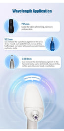 est Sellers Laser Beauty Machine Portable Q-switch ND YAG Laser Tattoo Removal Pigmentation Removal Carbon Peeling Machine