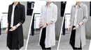 Men's Shirts Styles Trench Coat Mid-Length Sunscreen Cothing Outwear Men's Thin Outwear Clothing