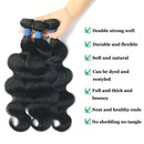 The Cascade | 38-Inch Body Wave Remy Human Hair Bundles