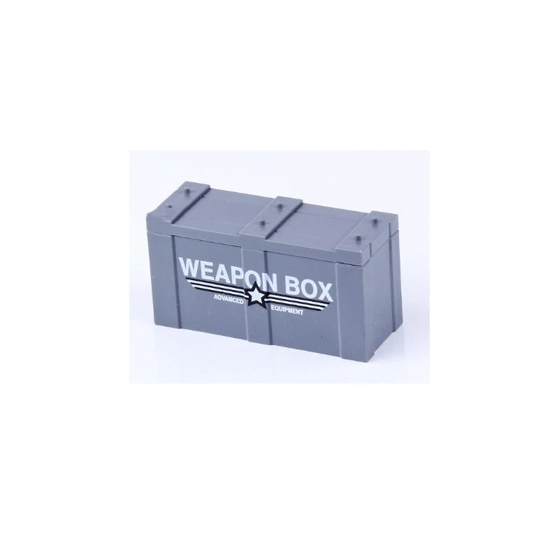 WWII Military Building Blocks Accessories Soldier Figures Weapons Box Rifle Submachine Gun AKM Shield Mini Brick Toy K003 Gift