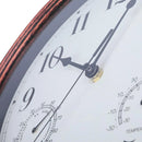 Wall Clock 12 Inch 12 Inch Wall Clock Outdoor Indoor Round Office Home School Clock Battery Operated Decorative Clocks With
