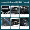 12.3'  Wireless CarPlay Android Auto Multimedia Display Screen for Mercedes-Benz A W176 B W246 CLA GLA Class 2013 to 2015