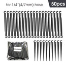 MUCIAKIE 5M-50M Automatic Garden Watering System Kits Self Garden Irrigation Watering Kits Micro Drip Mist Spray Cooling System