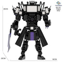 Skibidi Toilet Titan TV Man Speakerman Horror Game Bosses Camara Building Block Cartoon Doll Model Kids Birthday Halloween Gift