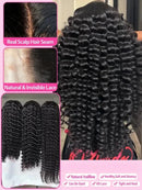 The Silk Cascade | 40-Inch HD Lace Front Deep Wave Human Hair Wig
