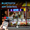 Auto-LED-Matrix-Pixel-Panel DIY RGB-Beleuchtung Graffiti Laufschrift Windschutzscheiben-Werbebildschirm Bluetooth APP-Steuerung