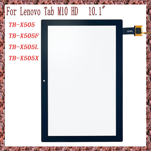 New For Lenovo Tab M10 HD TB-X505 X505F TB-X505L X505 TB-X505X 10.1" Touch Screen + OCA LCD Front Glass Panel Replacement