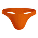 11  SolidColor Male's Briefs Bikini Style Cotton Pit Cloth Single Layer Crotch Simple Men's Underwear (Thong)
