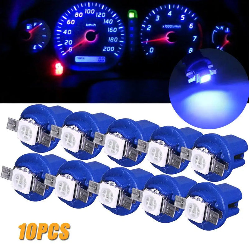 10Pcs LED Light Car Gauge Speed Dash Bulb for BMW E30 E34 E36 E39 E46 E53 E70 E60 E87 E90 E91 E92 X1 X3 X4 X5 X6 M