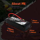 2 Stück CNHL 3S 11.1V Lipo Akku 2200mAh 30C 70C mit XT60 Stecker für RC Flugzeug Hubschrauber Quadrocopter FPV Drohne Auto Rennsport Hobby