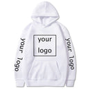 Hoodies Anime New Custom Hoodies Diy Logo Image Print Clothing Customized Sport Casual Sweatshirt Hoodie Pullover Size Xs-4Xl