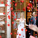 10000/100x Artificial Fake Rose Petals Simulation Silk Red Roses Petal for Valentines Day Wedding Party Romantic Christmas Decor