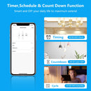 Tuya Smart WiFi Light Switch 4x4 Brazil Light Wall Switches Touch Panel 4/6 Gang Wireless Control for Alexa Google Home 100-250V